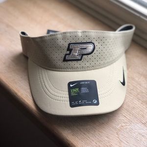 Lightweight breathable Purdue visor hat!